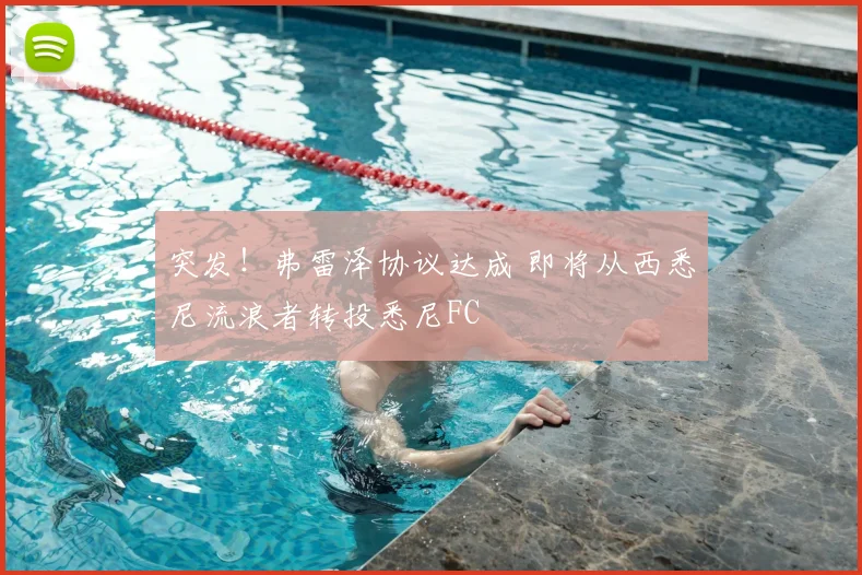 突发!弗雷泽协议达成 即将从西悉尼流浪者转投悉尼FC